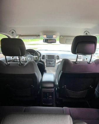 Jeep Grand Cherokee cena 62000 przebieg: 169388, rok produkcji 2012 z Biskupiec małe 106